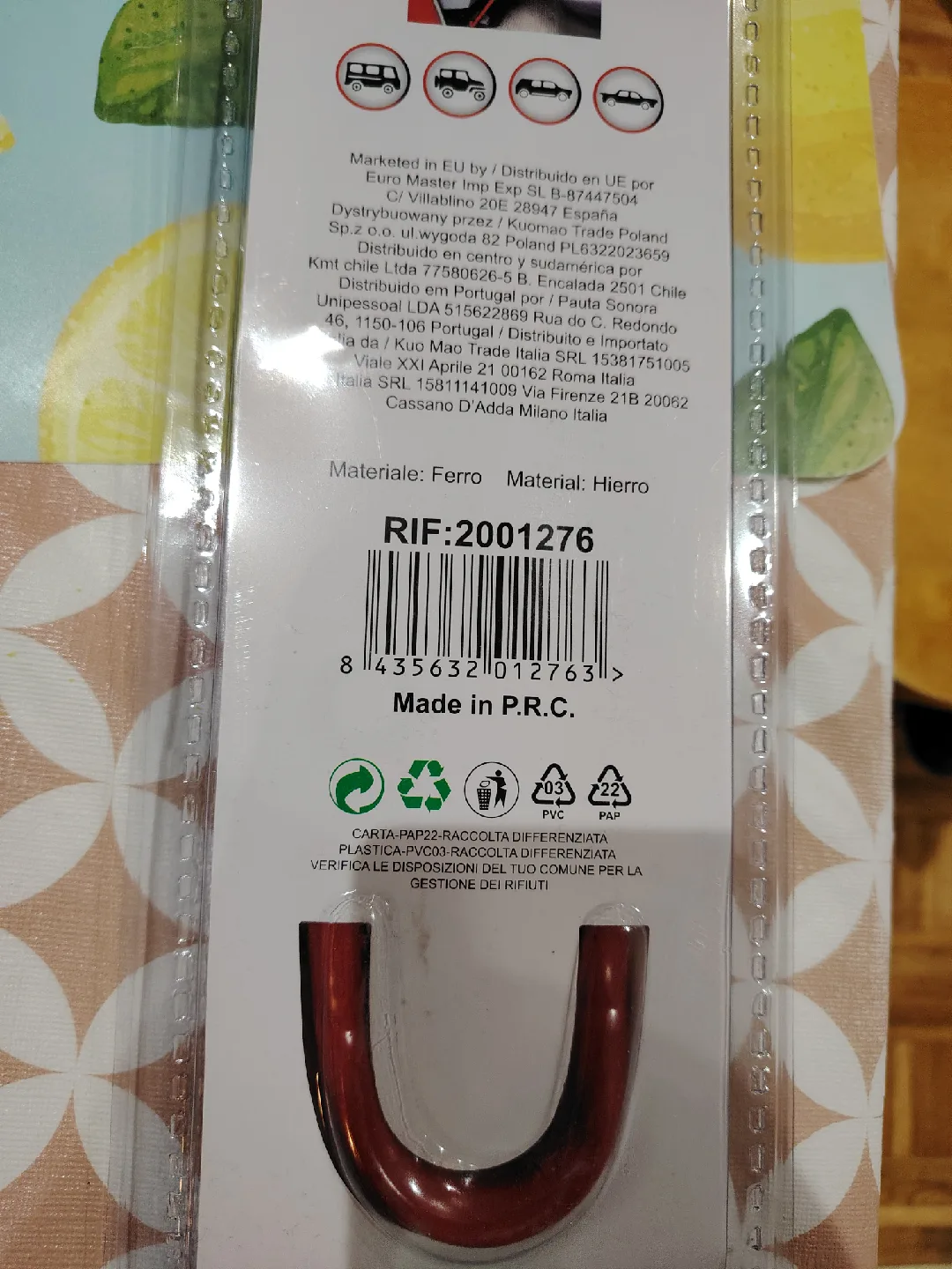 Kmt Style Blocca Volante Per Auto Steering Wheel Lock image indicator(5)