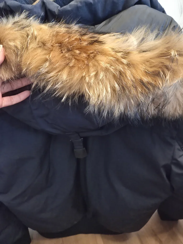 Masculino Black Winter Parka - Size L image indicator(8)