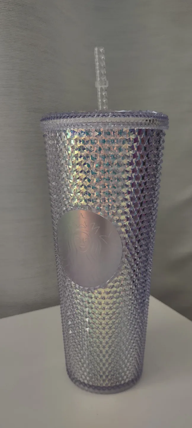 (NEW) Starbucks Iridescent Studded Tumbler image indicator(5)
