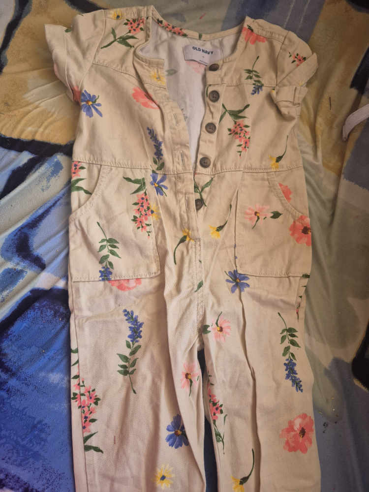 Old Navy Floral Jumpsuit