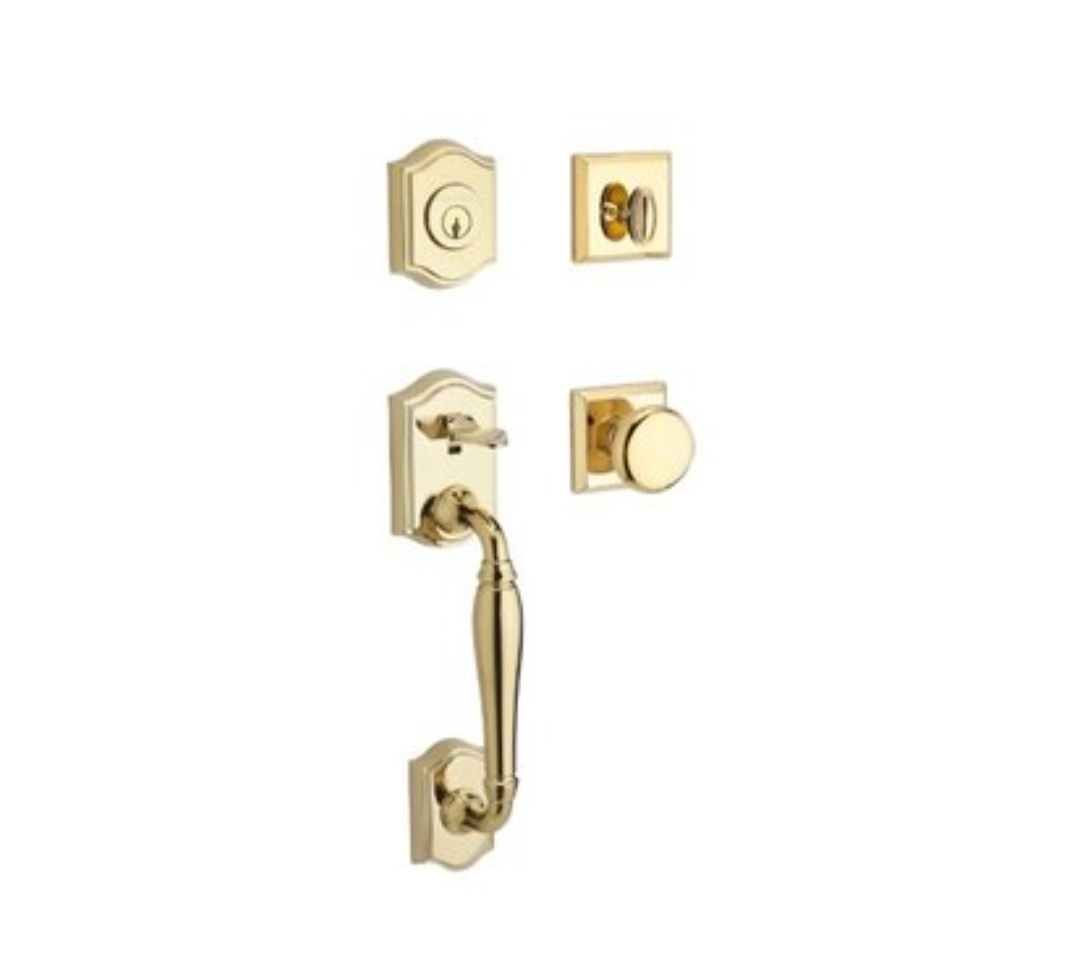 Baldwin Prestige Series Polished Brass Door Hardware