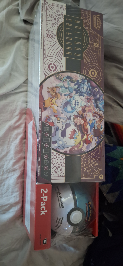 Pokémon TCG Holiday Calendar + Poké Ball Tin