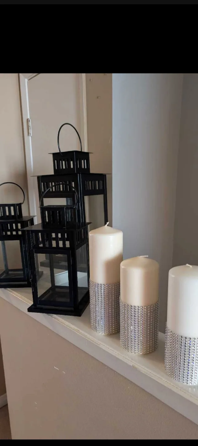 Decorative Lanterns & Candles Take All $40 thumbnail