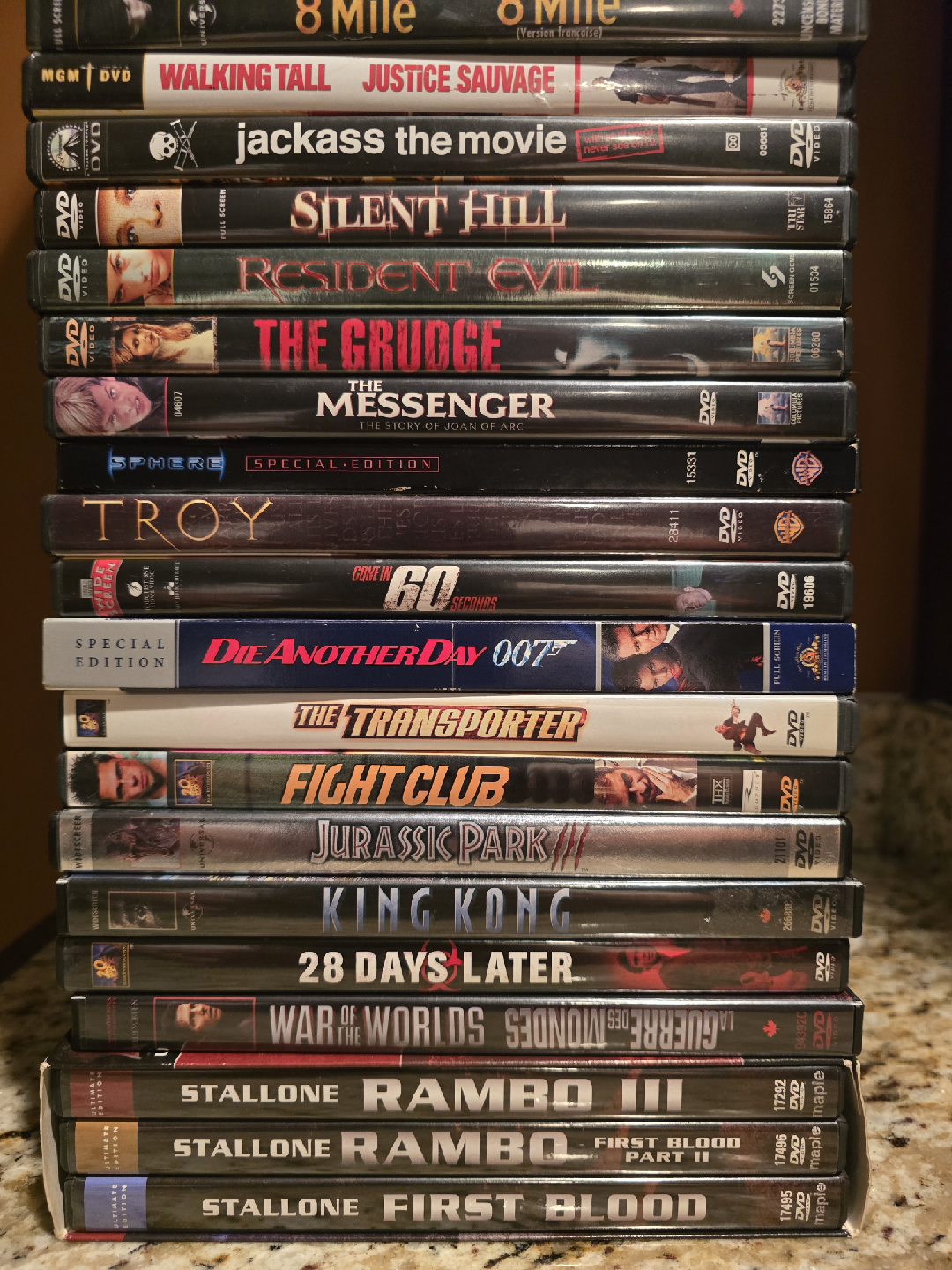 Huge DVD Movie Collection and 5 disc Samsung dvd player - photo 4