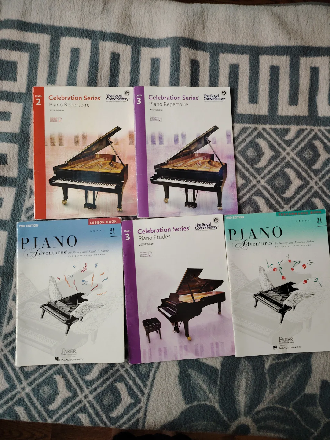 🥕Piano Repertoire & Adventures Books thumbnail