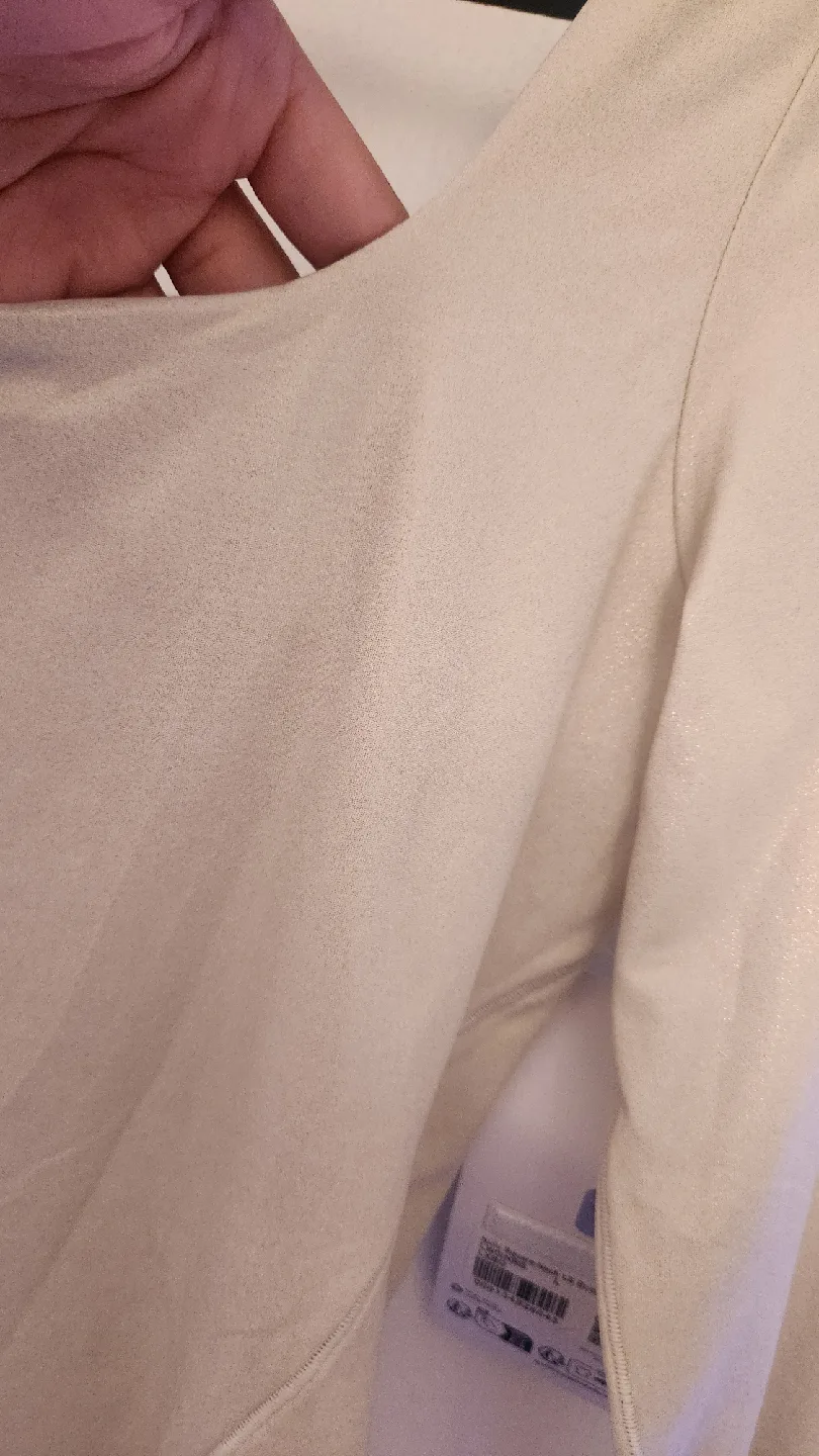 Lululemon Ultra-Soft Shimmery Square-Neck Bodysuit - Size L image indicator(9)