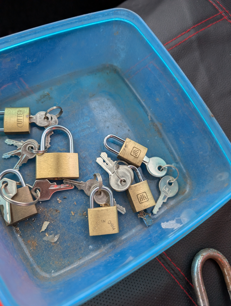Padlocks and Keys