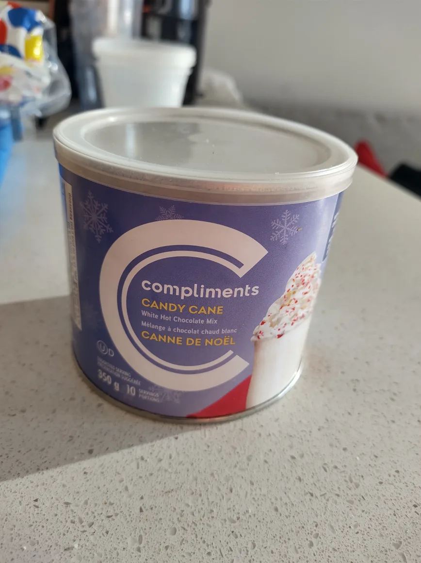 Compliments Candy Cane White Hot Chocolate Mix 350g thumbnail