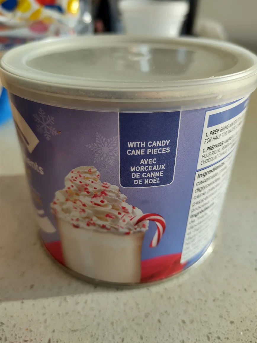 Compliments Candy Cane White Hot Chocolate Mix 350g image indicator(2)
