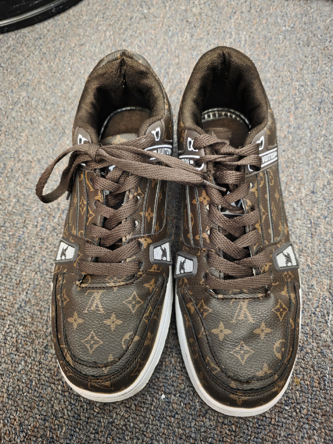 Louis Vuitton Brown Monogram Sneakers