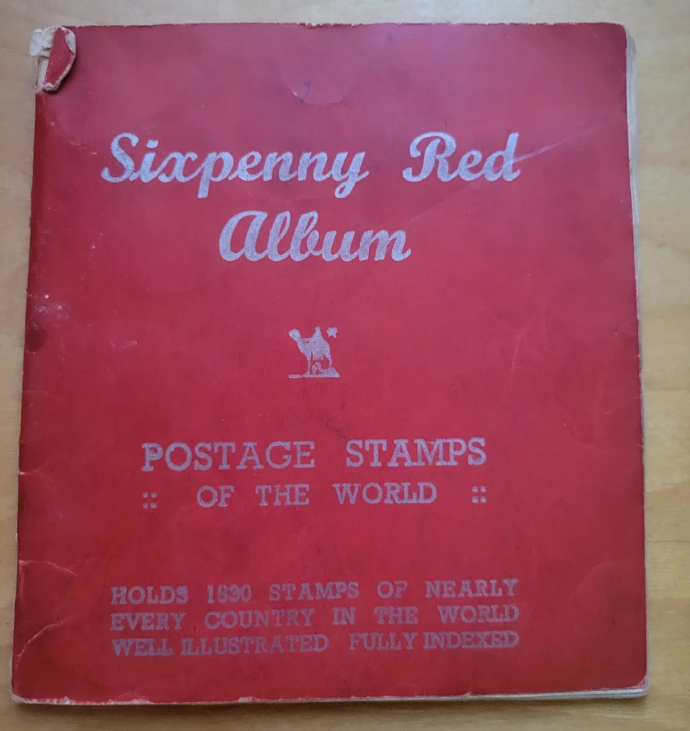 Sixpenny Red Album - Postage Stamps of the World thumbnail