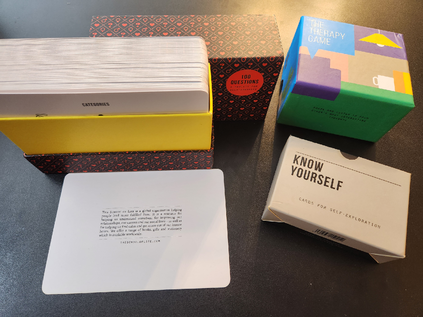 The School of Life Card Games