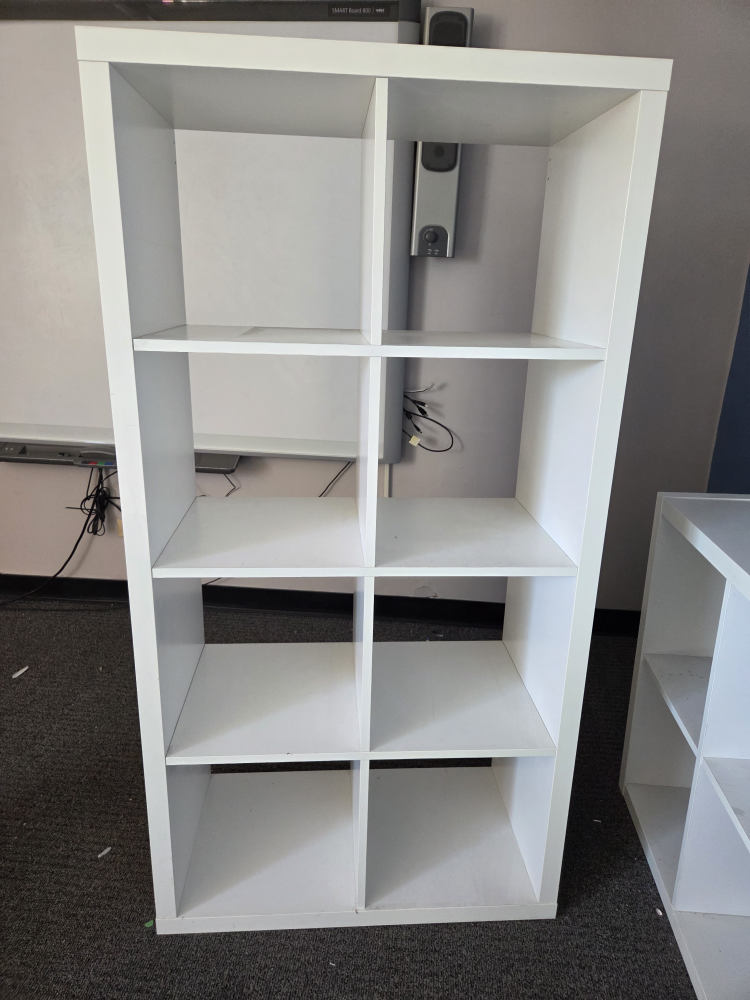 IKEA Kallax 8-Cube Shelving Unit - White - photo 2