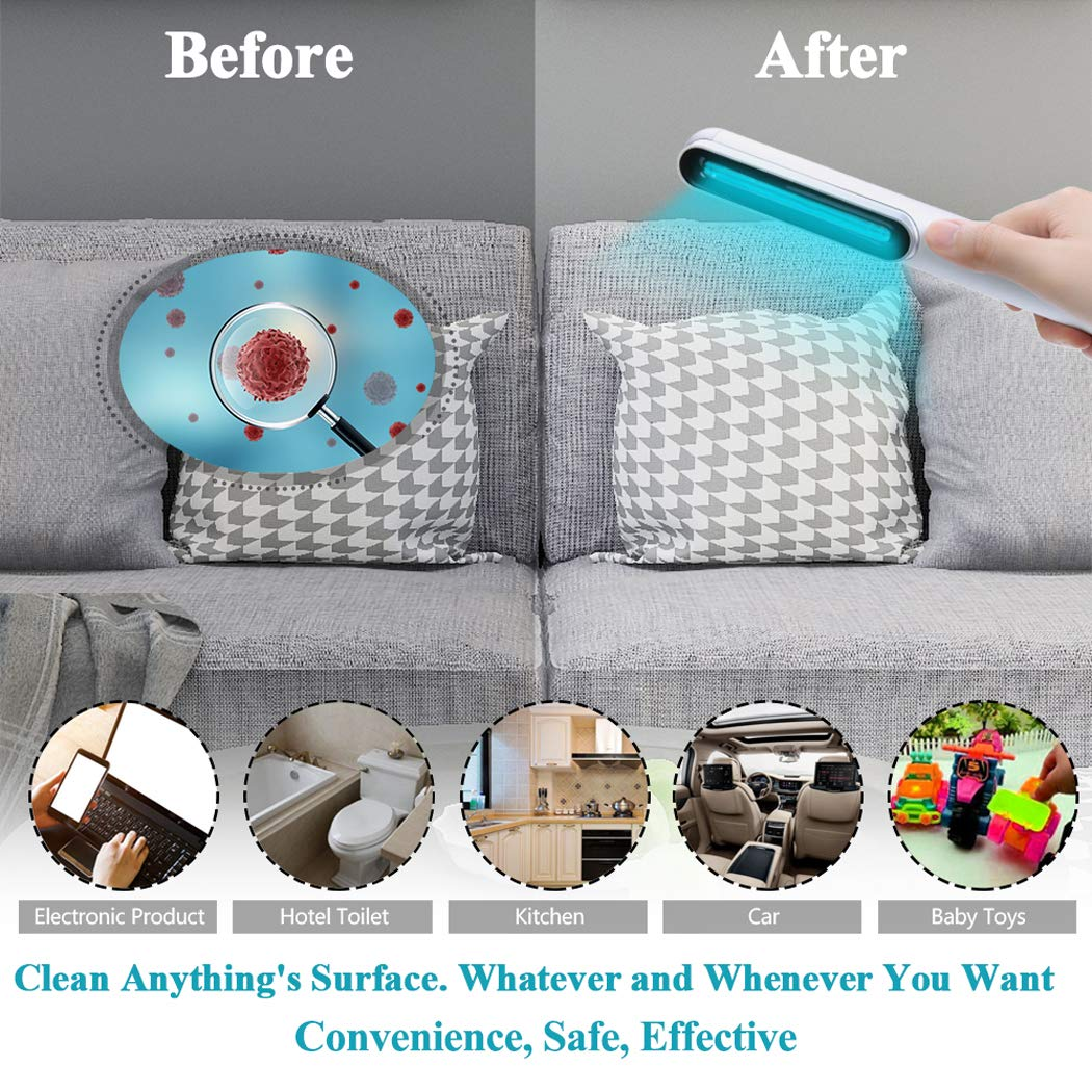 UV Light Sanitizer Wand Portable Handheld UV Sanitize - photo 3