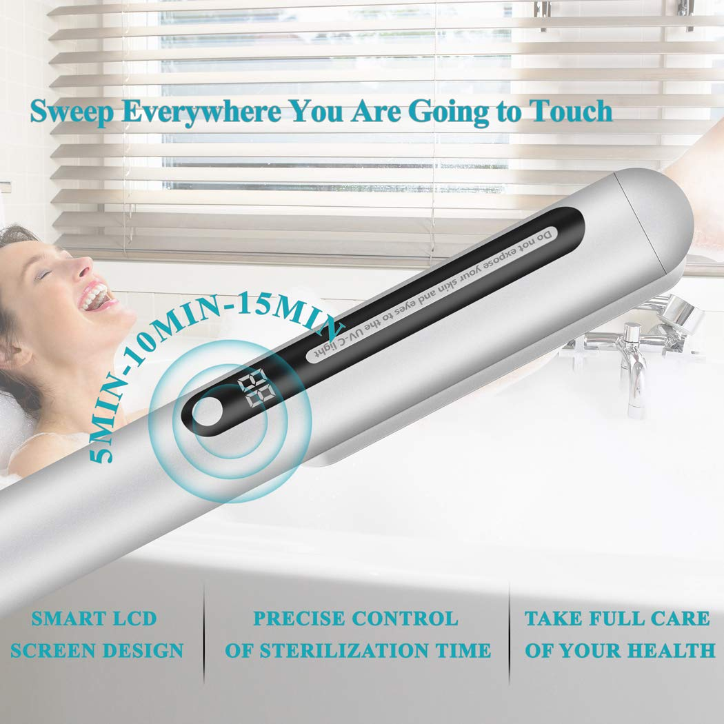 UV Light Sanitizer Wand Portable Handheld UV Sanitize - photo 5