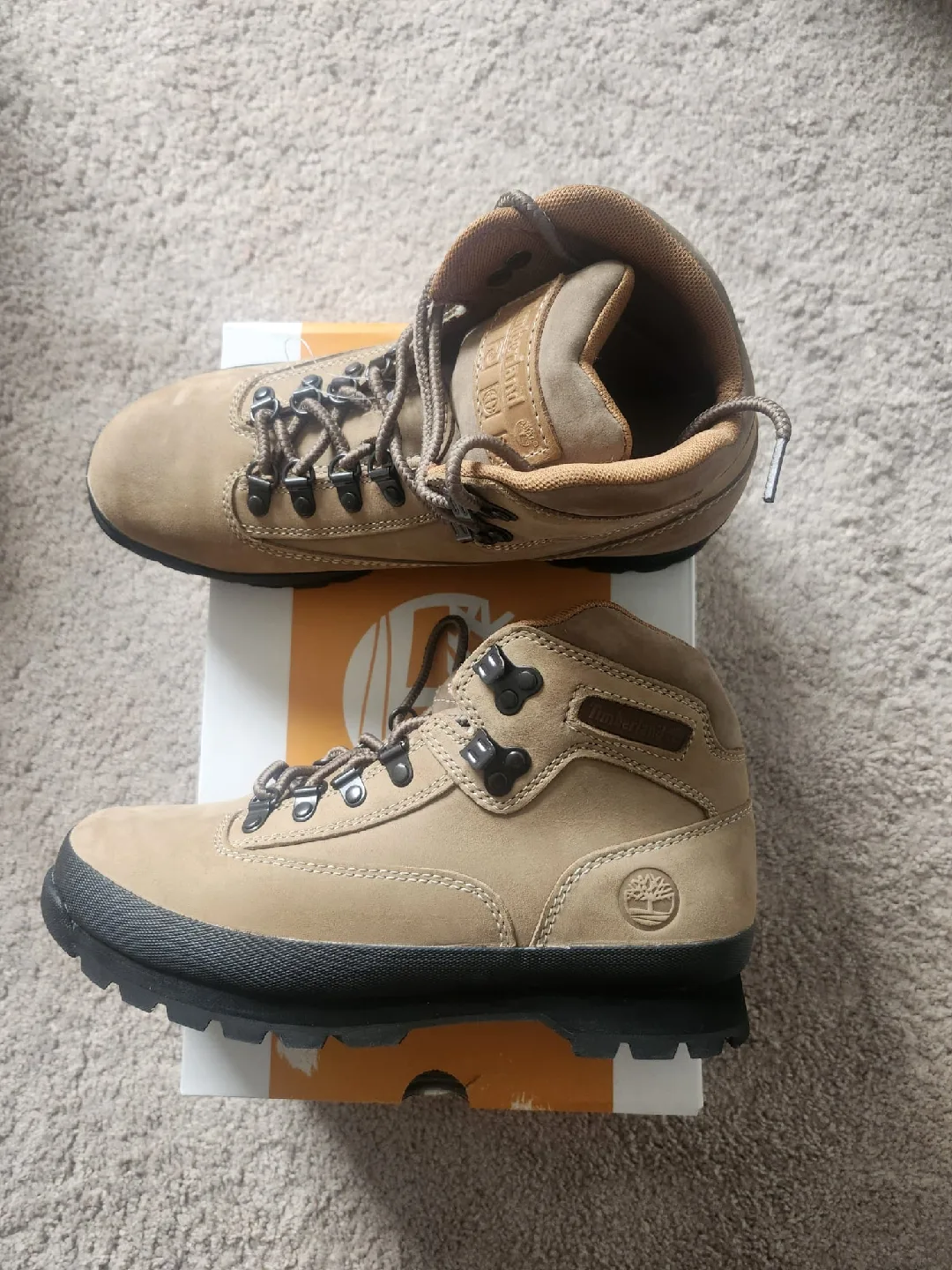 Timberland Euro Hiker Boots, Size 7 image indicator(5)
