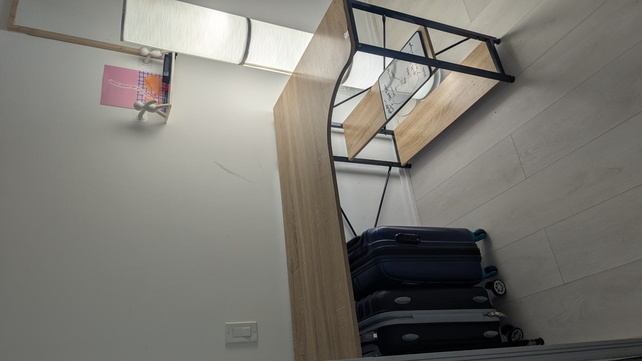 Corner Desk with Shelves - Light Wood - photo 4