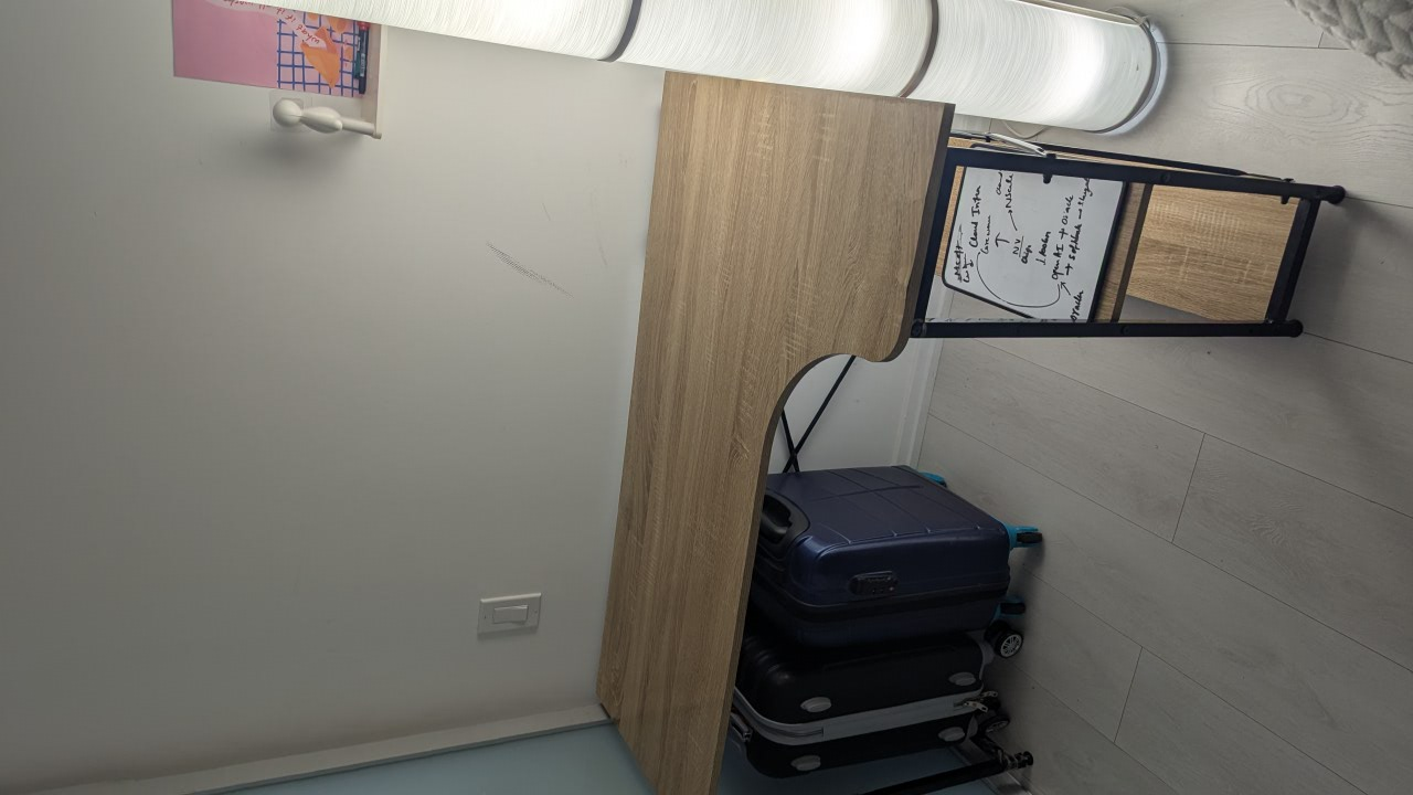 Corner Desk with Shelves - Light Wood - photo 5