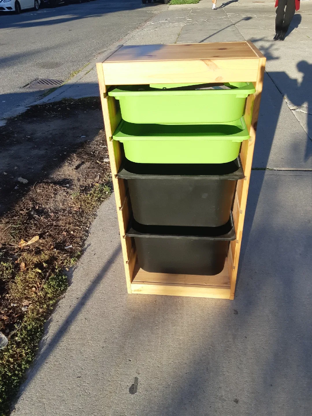 IKEA Trofast Storage Unit with Bins thumbnail