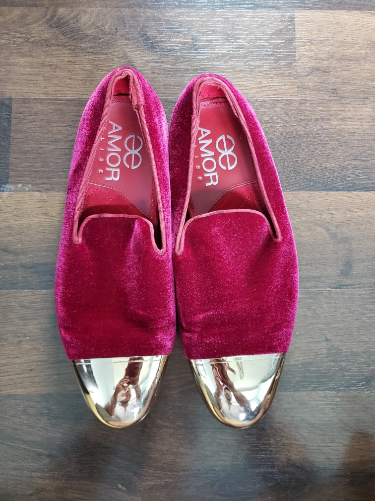Amor Elise Velvet Loafers (Size 8.5 / 41.5) - photo 4