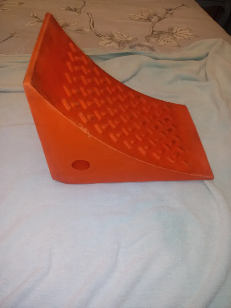 Large Wheel Chock / Wedge - ULINE - 1 Piece Only thumbnail