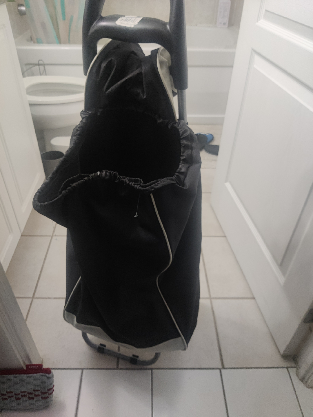 Shopping Cart Tote Bag - Black - photo 3