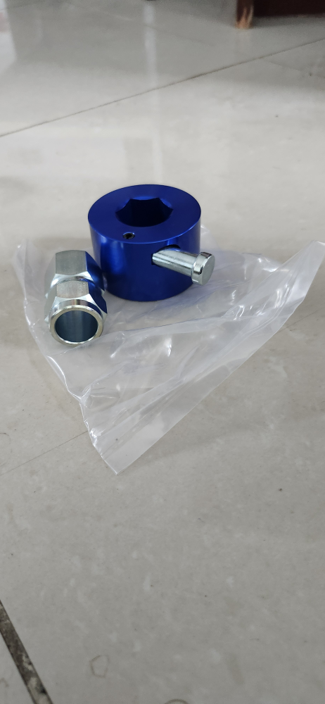 Blue Steering Wheel Quick Release Disconnect Hub 3/4" - photo 3