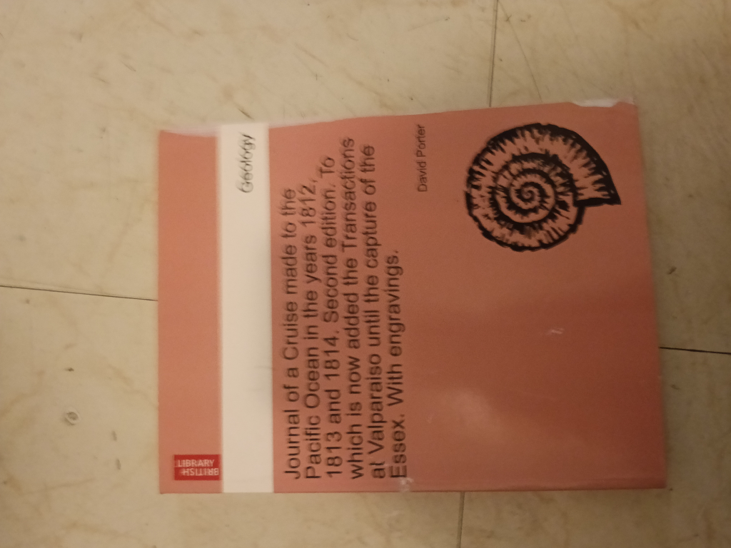 Journal of a Cruise to the Pacific Ocean