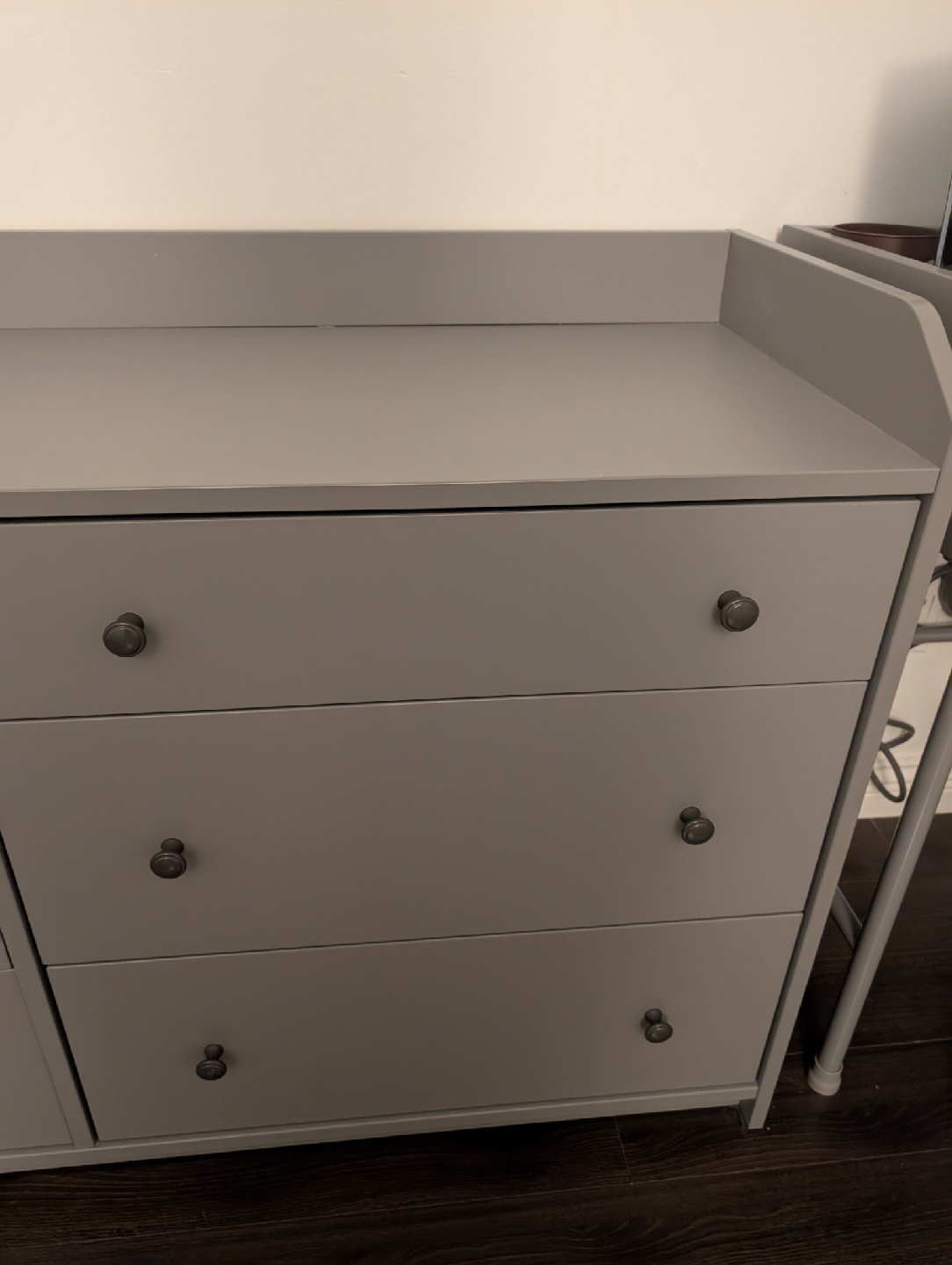 IKEA 6 Drawer Dresser Gray - photo 4