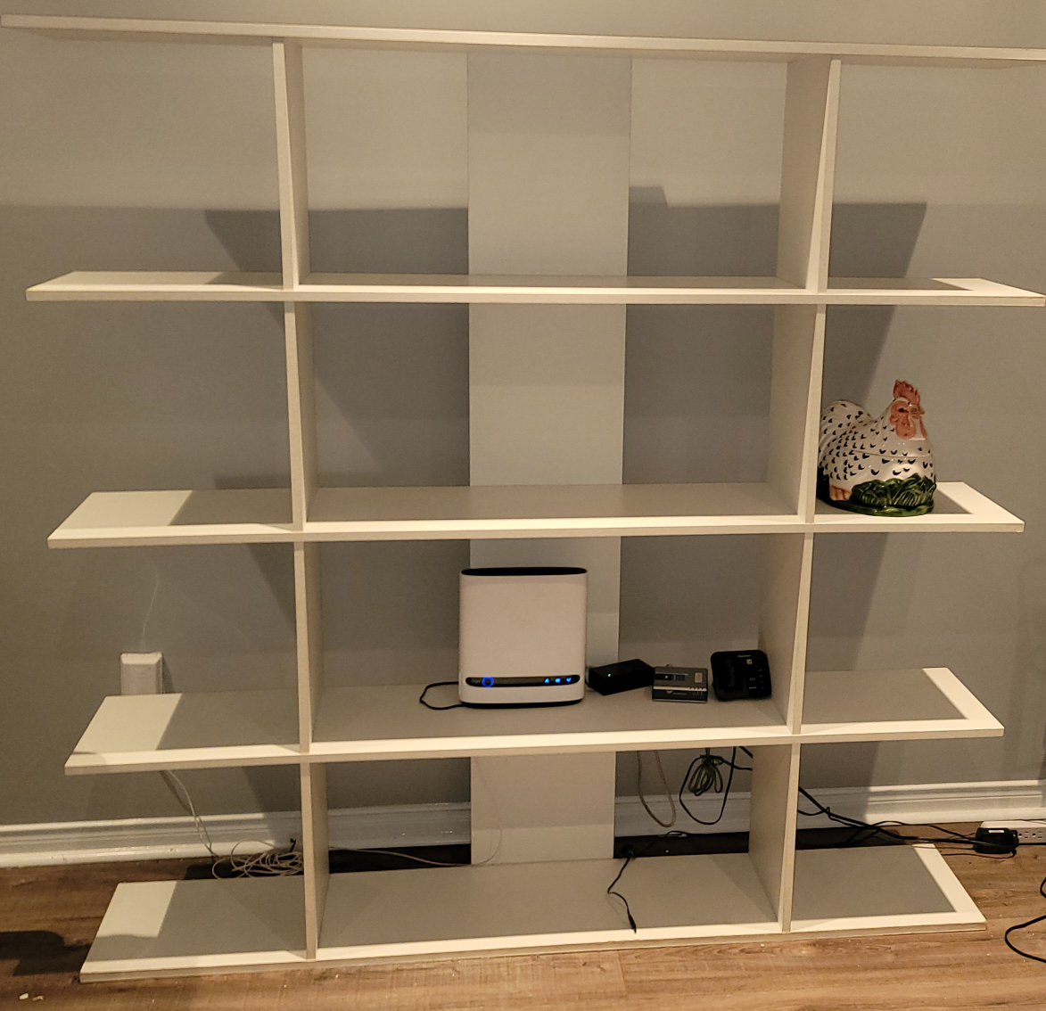 White Cube Shelving Unit