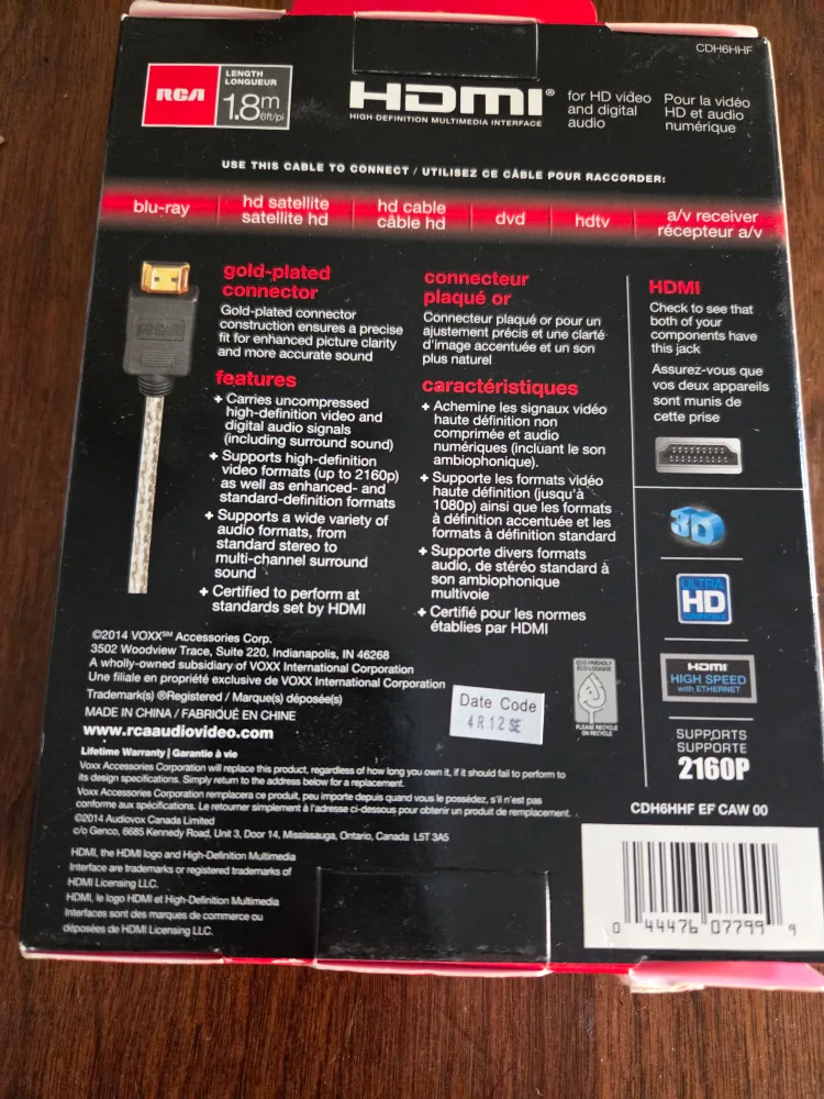 RCA HDMI Cable image indicator(2)