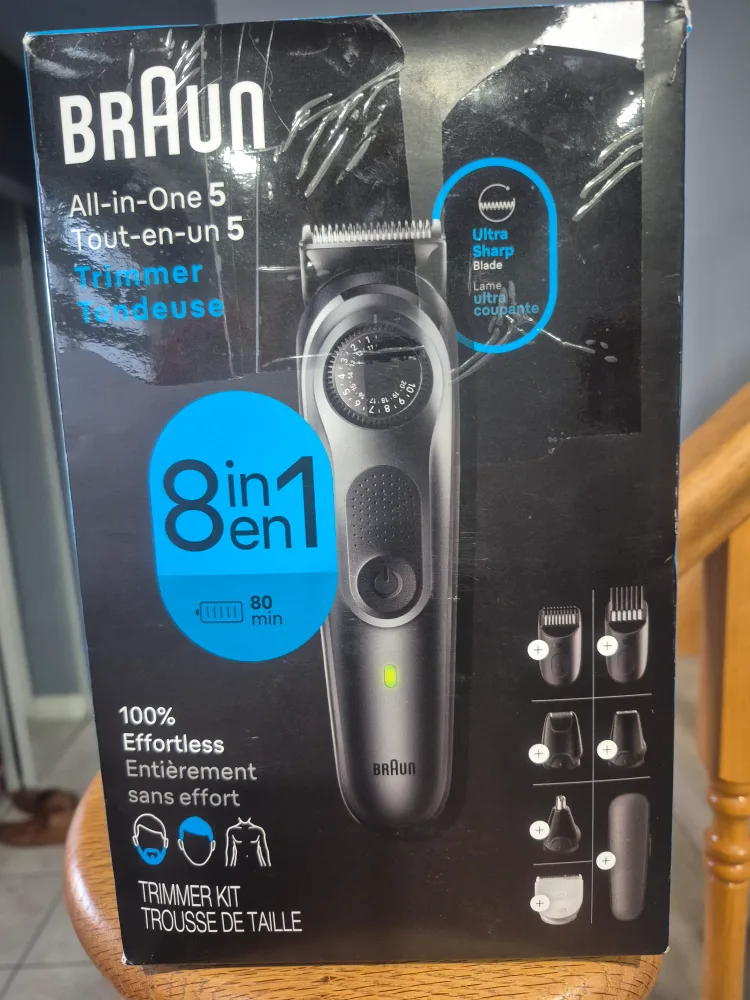 Braun All-in-One 5 Trimmer - New in Box!
