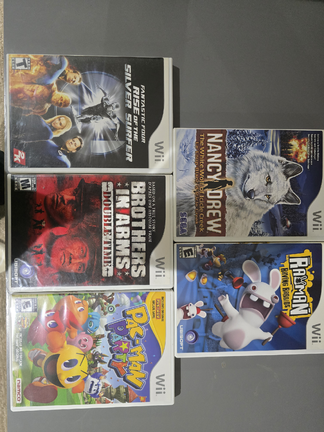 Wii Games - Epic Mickey 1&2, Paper Mario, Scooby Doo and Pac-man - photo 5