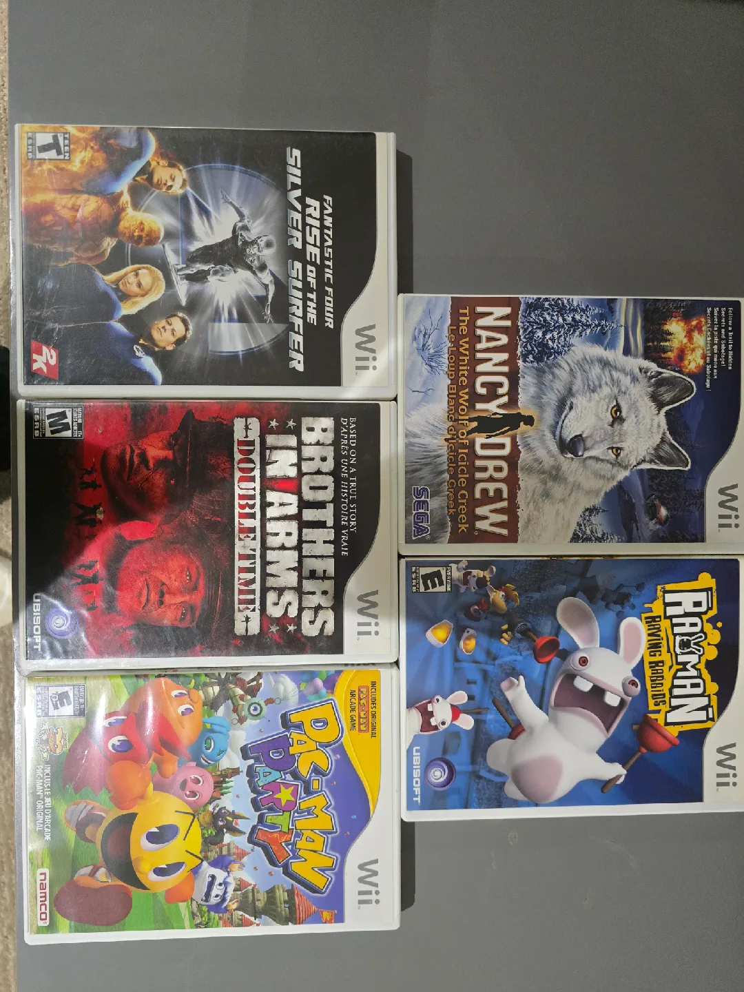 Wii Games - Guitar Hero, Mario Party, Fortune Street image indicator(9)