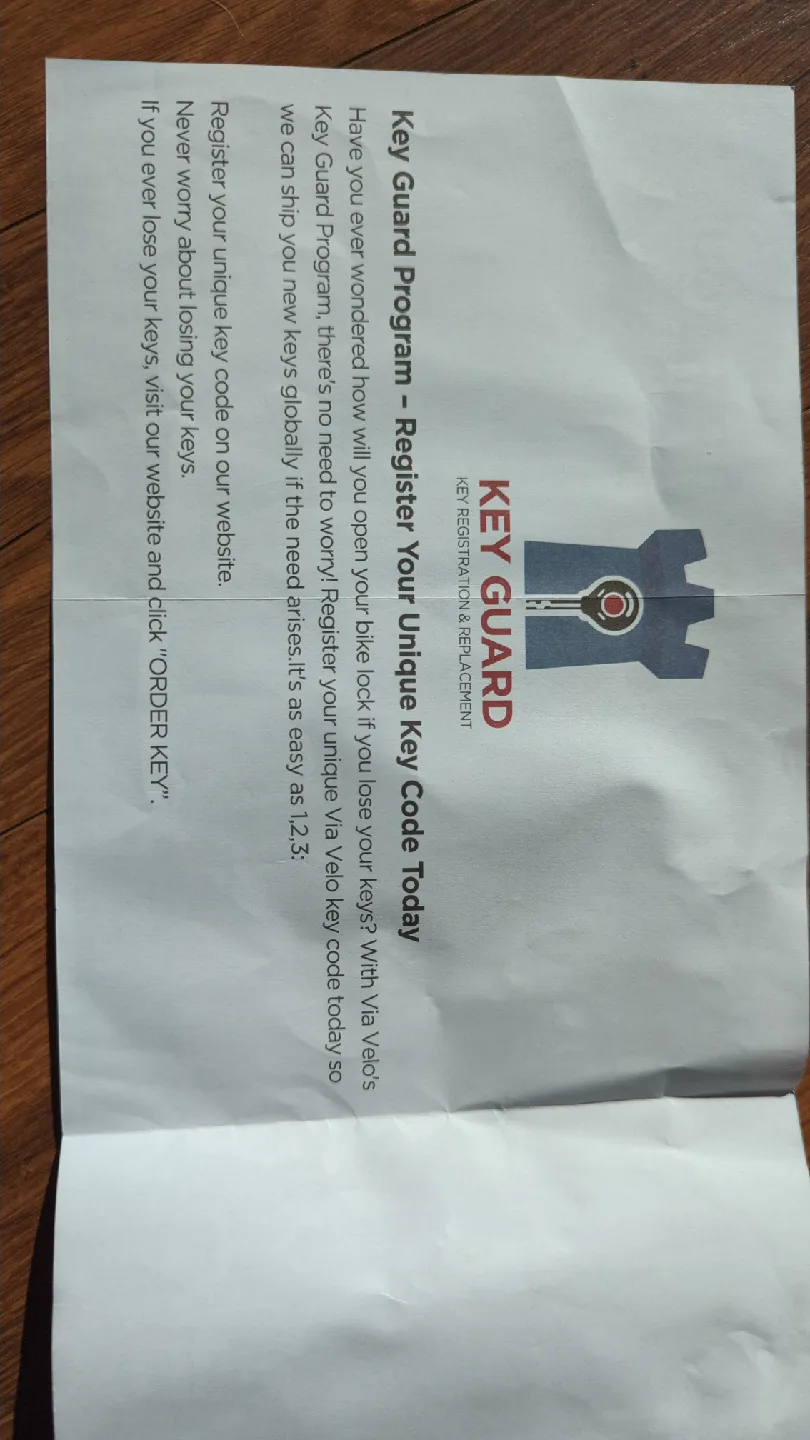 Via Velo Bike U-Lock with Cable and bracket image indicator(6)