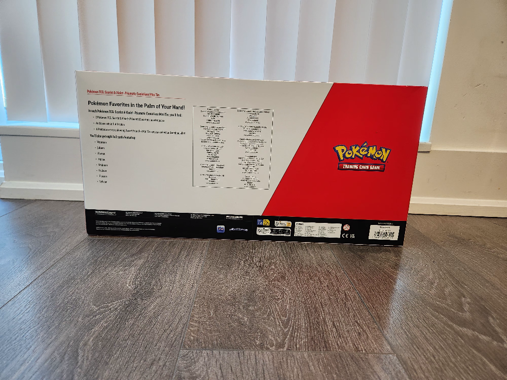 Pokemon Trading Card Game Eevee Evolution Tin 8-Pack - photo 2