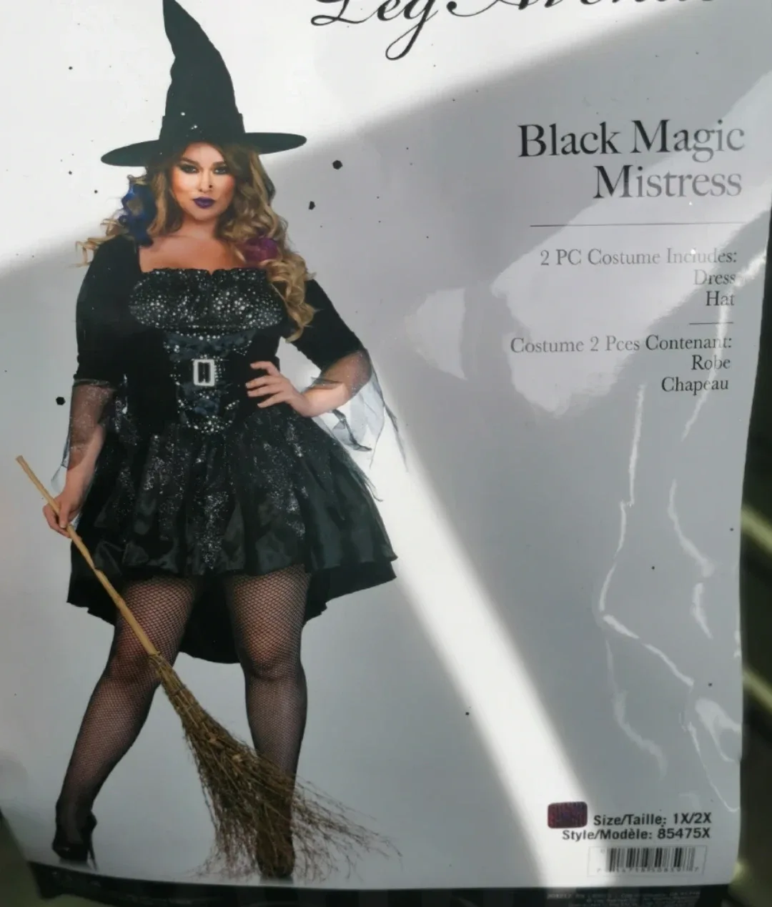 Leg Avenue Black Magic Mistress Costume - Size 1X/2X image indicator(2)
