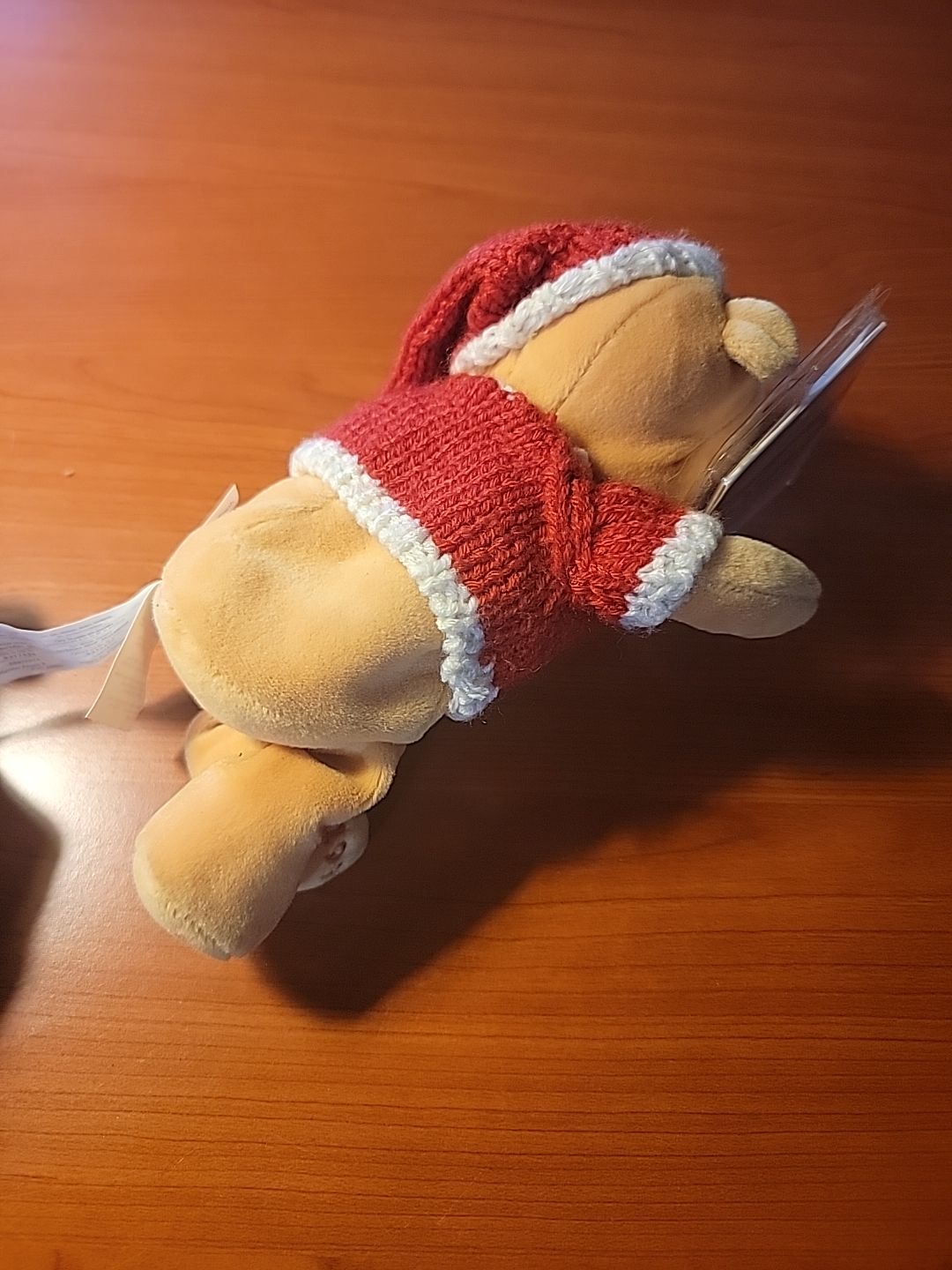 Disney Store Pooh Bear Christmas Plush - New with Tags - photo 3
