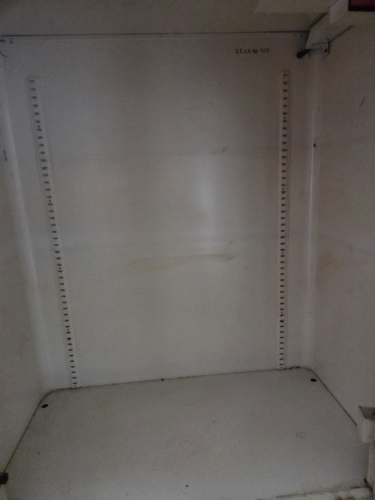Vintage Metal Medical Cabinet with Glass Door - photo 2