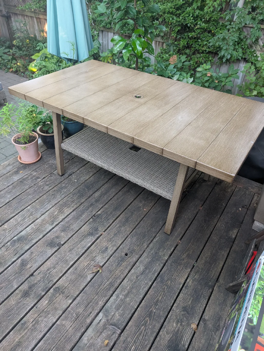 Outdoor Patio Table