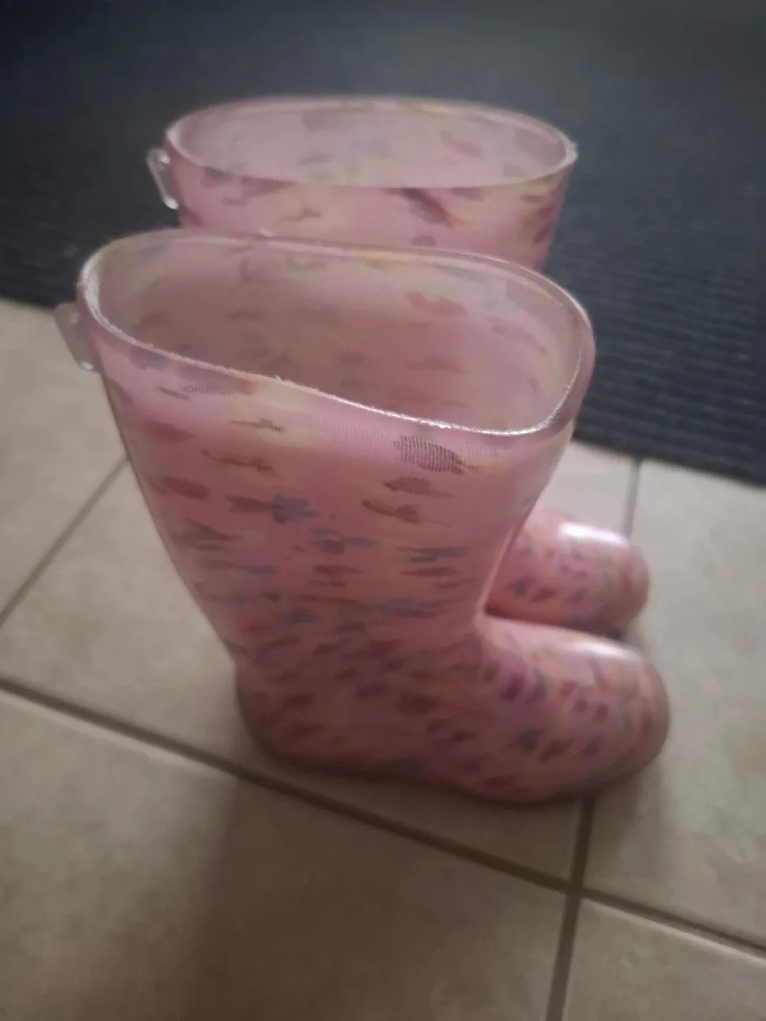 Pink Patterned Rain Boots image indicator(2)