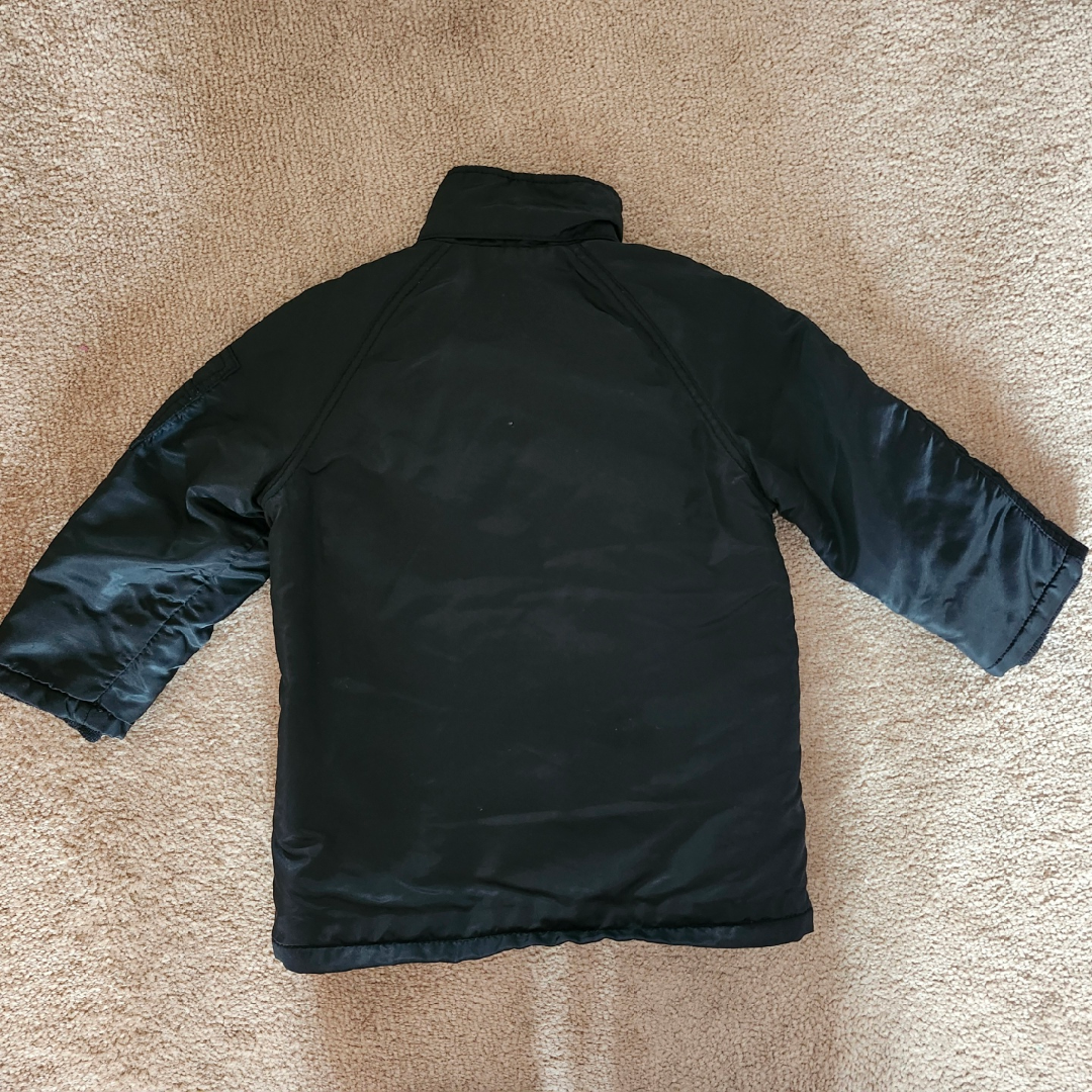 H&M Black Puffer Jacket - Size 3-4Y - photo 2