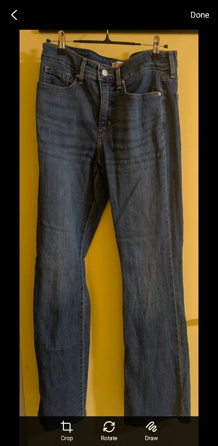 Levi Strauss Signature Mid Rise Bootcut Jeans - Size 4 thumbnail
