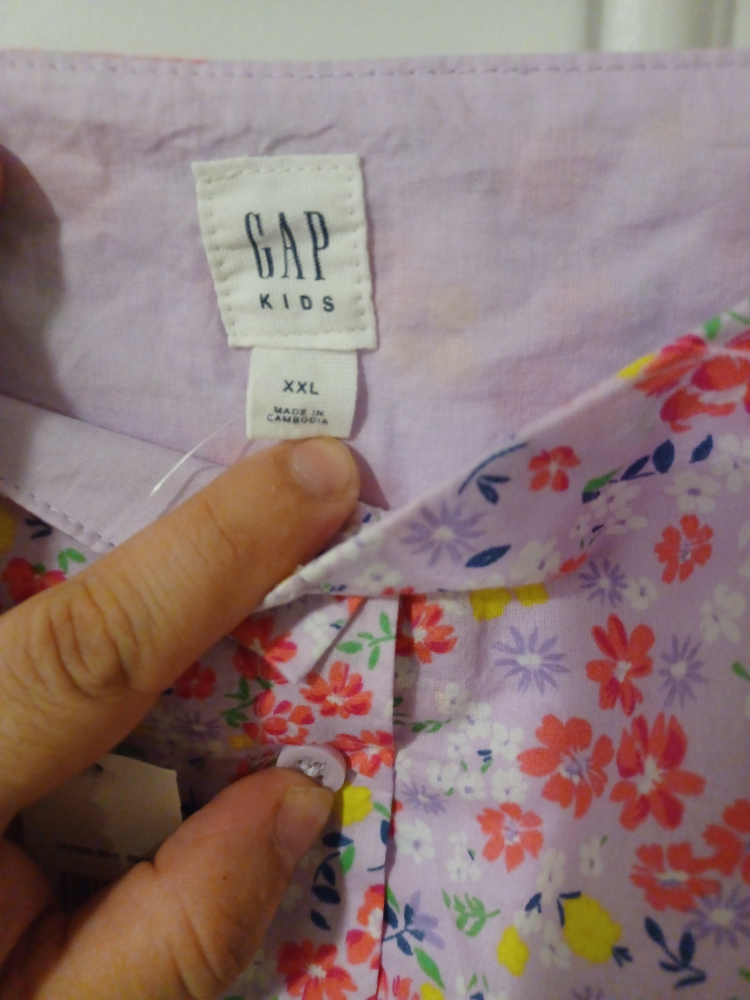 Gap Kids Floral Romper - Size XXL - photo 3