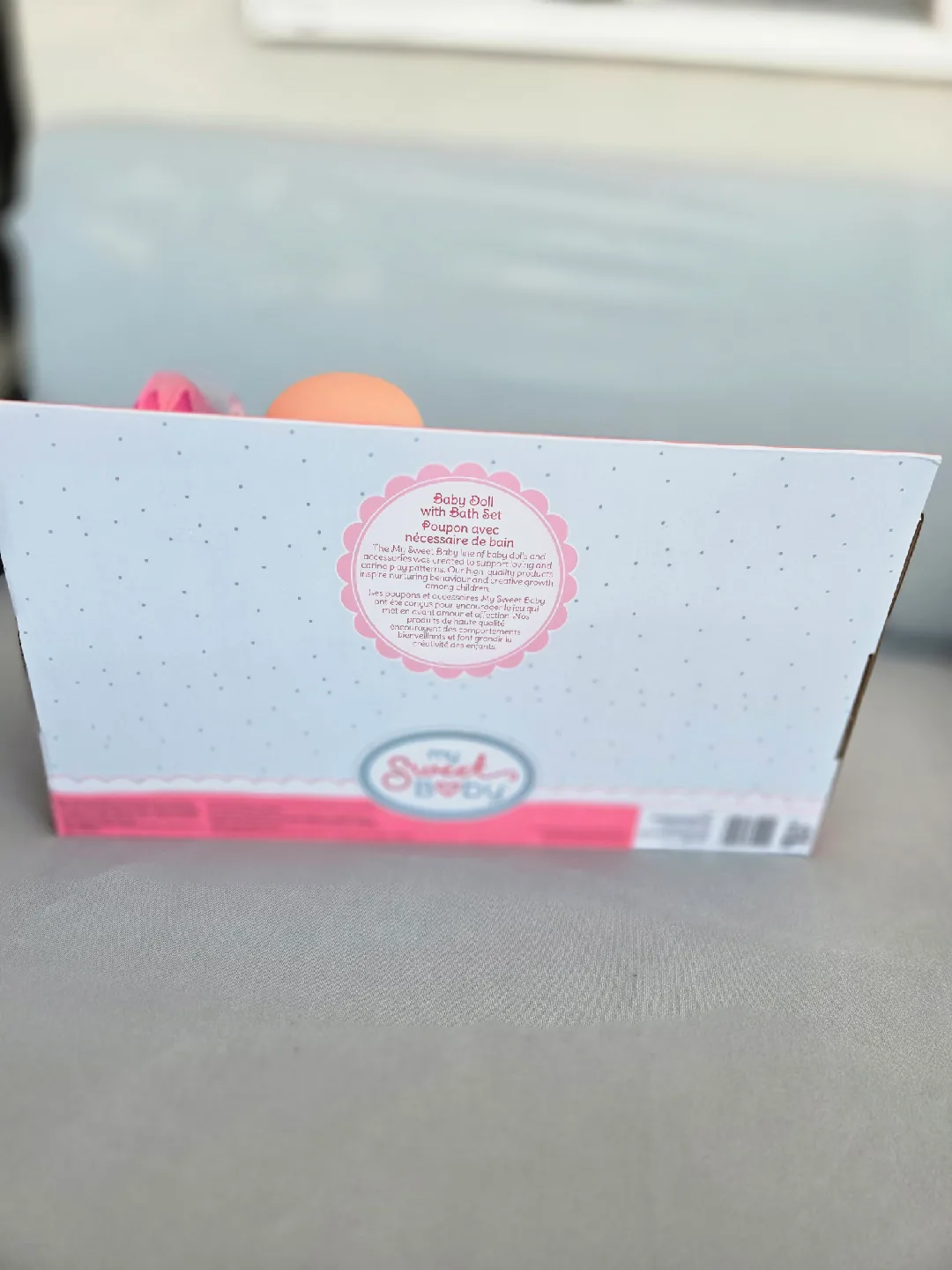 Baby toddler toy my sweet baby doll with bath set image indicator(4)