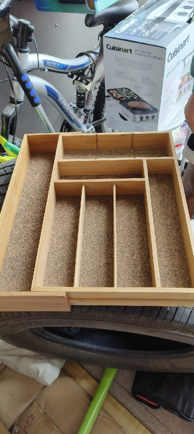 Bamboo Expandable Drawer Organizer - photo 2