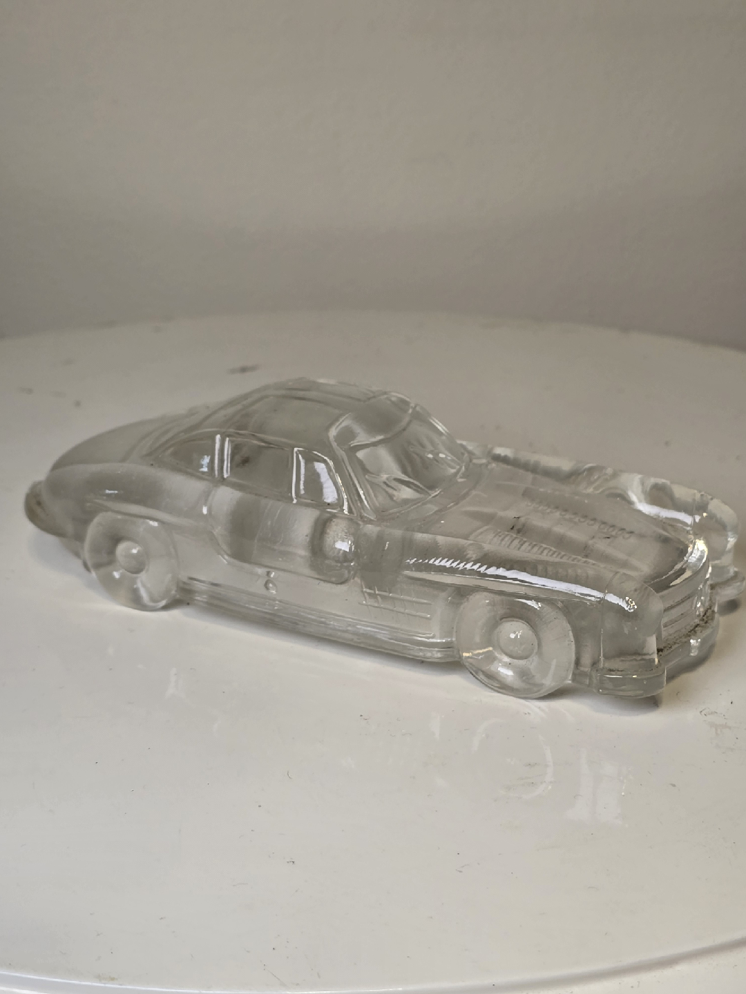 Collectors Mercedes-Benz 300SL Clear Car Model