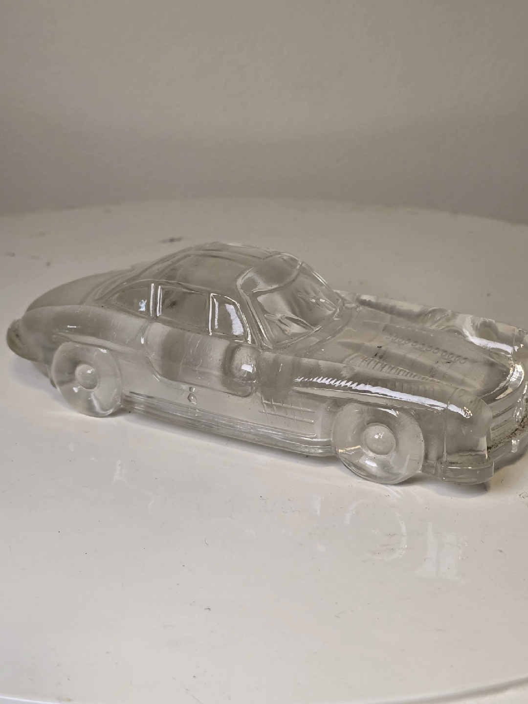 Collectors Mercedes-Benz 300SL Clear Car Model - photo 2