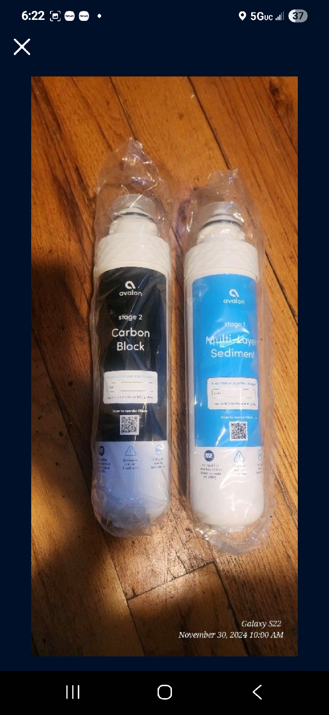 Avalon Stage 2 Carbon Block & Stage 1 Multi-Layer Sediment