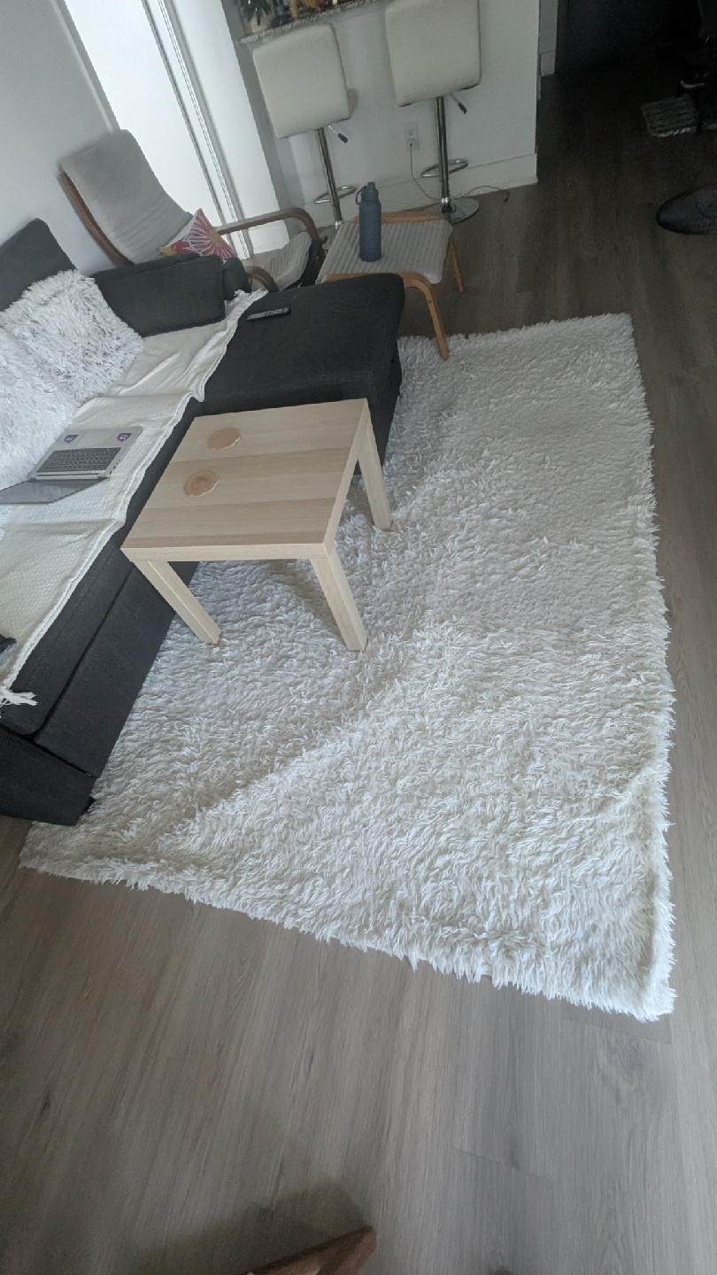 White washable rug - photo 4